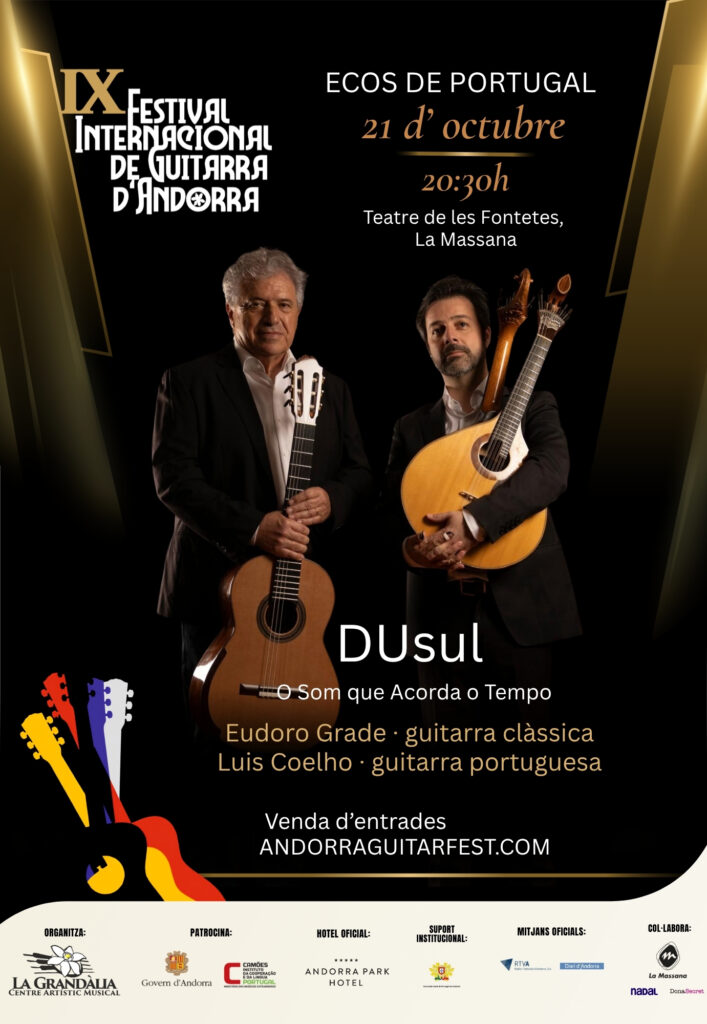 Cartell del concert Ecos de Portugal, DUsul